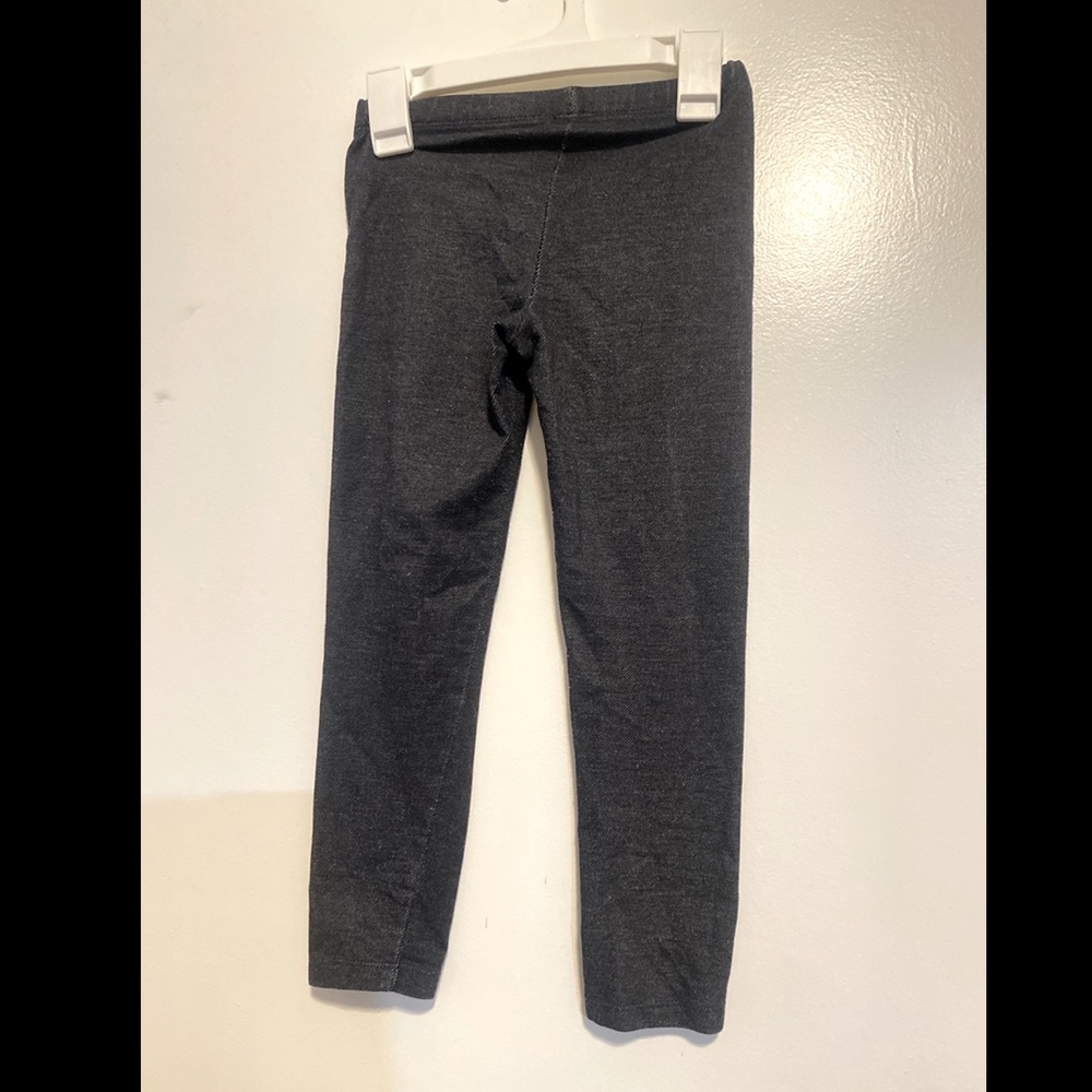Cat & Jack. Girls small (6/6x). Dark blue jeggings.